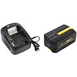 GT ELEC - Tronçonneuse sans fil à batterie, 40 V, guide 14 pouces, GT ELEC + batterie 2 Ah + chargeur - vignette