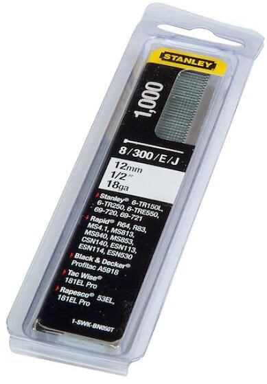 STANLEY - Boîte de 1000 clous 15mm type J - STANLEY - 1-SWK-BN0625T - large
