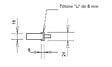 METALUX - Serrure à  larder 3 points coffre 92MTX U7 36mm - METALUX - F1U7360200 - vignette