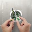 SCHNEIDER - Boite d'applique DCL Multifix Air - Avec couvercle non affleurant + douille DCL et fiche 2P+T - Diam 67mm Prof 40mm - vignette