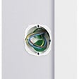 SCHNEIDER - Boite d'applique DCL Multifix Air - Avec couvercle non affleurant + douille DCL et fiche 2P+T - Diam 67mm Prof 40mm - vignette