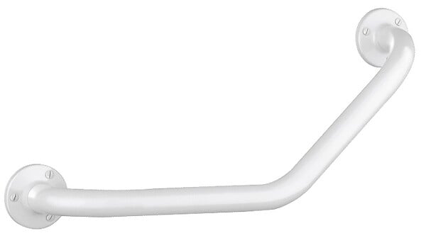 DELABIE - Barre de maintien coudée 550 - 135° - Ø 25 mm - 220 x 220 mm - large