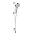 HANSGROHE - Ensemble de douche Logis Mitigeur mural + Douchette 2 jets avec Barre 65cm + Flexible, Chrome (71600000-Vernis) - vignette