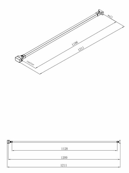 SWISS AQUA TECHNOLOGIES - Paroi de douche à l'italienne 87x200 cm Walk-in, anti-calcaire, verre transparent (WI90-SET) - large