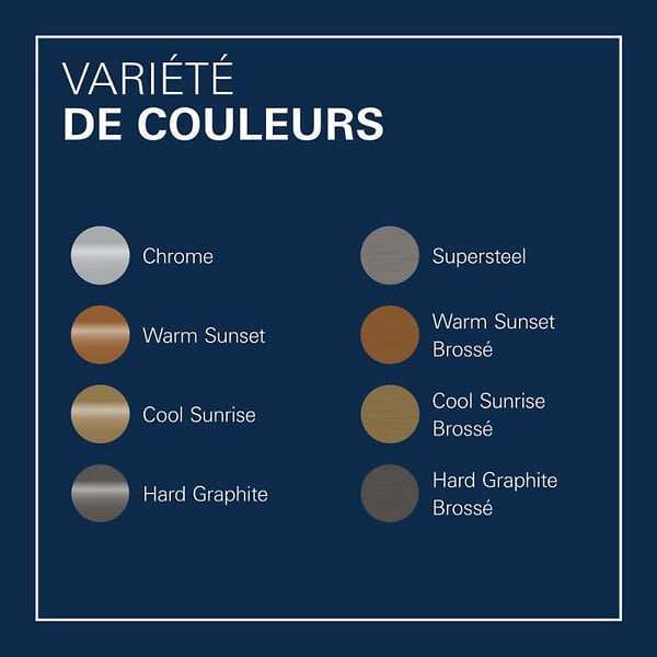 GROHE - Essence Robinetterie 2-trous pour lavabo Taille L, Warm Sunset (19967DA1) - large