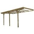 ALTANKA - Carport, abri de voiture  3x5.24 m - 15 m2 - adossé  - CAR6 - vignette