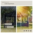TECTAKE - Pavillon de jardin pliable en aluminium 3 x 3 m avec 2 parois latérales noir - vignette