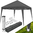TECTAKE - Tonnelle pliable Linosa 3x3m gris - vignette