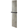 U-TILE - Radiateur électrique pierre naturelle - coloris ardoise - 450 Watts - 100 x 40 cm vertical - vignette