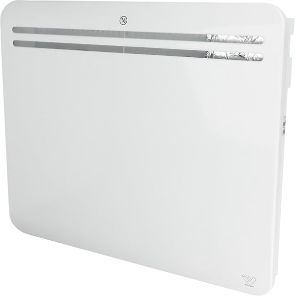 VOLTMAN - Chauffage connecté Wifi inertie sèche fonte - Blanc - 1000W - Voltman - large