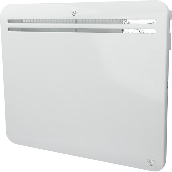 VOLTMAN - Chauffage connecté Wifi inertie sèche fonte - Blanc - 750W - Voltman - large