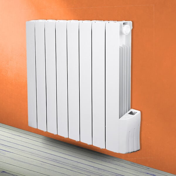WARM TECH - Radiateur à inertie fluide 1200W 8 éléments - large