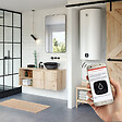 THERMOR - Chauffe-eau DURALIS CONNECT Vertical - 150 l - Vertical mural étroit - Hauteur : 1155 mm- réf : 271093 - THERMOR - vignette