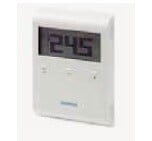 SIEMENS - SIEMENS- Thermostat d'ambiance sans fil avec programme horaire RDE100.1RF - large