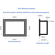 MARMOX - Duo de niches à carreler étanche - Format intérieur U-Tile - 15 cm de profondeur - vignette