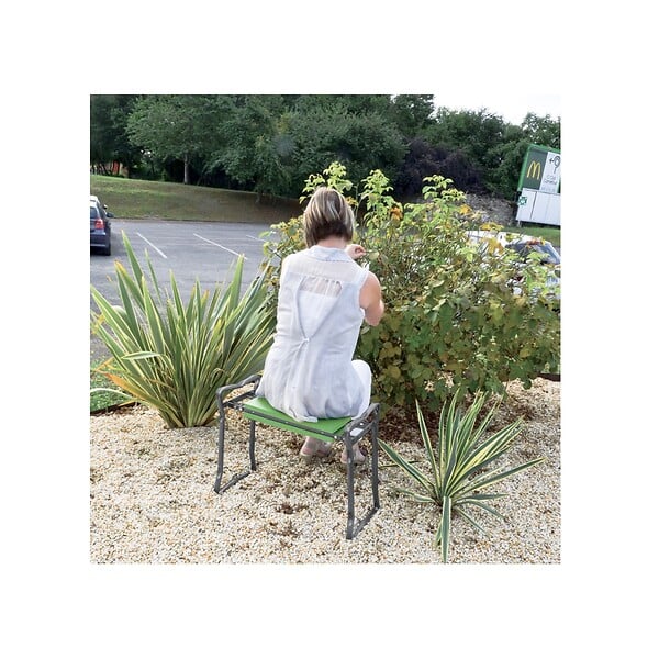 RIBIMEX - Banc agenouilloir de jardinage pliable - large