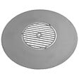 COOK KING - Plaque  de cuisson en acier inox pour braséro de 82 cm à 102cm avec une grille 40 à 50cm - Ø 82 cm - vignette