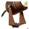 SLV - Projecteur extérieur, rouille, SLV LED SPIKE avec LED intégrée, 6W, 3000K, IP55 - vignette