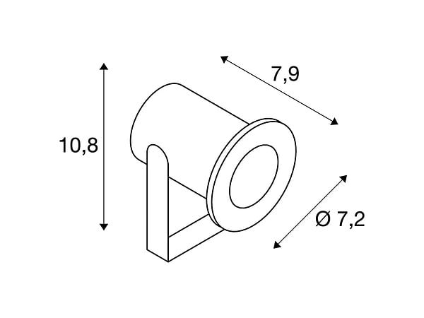 SLV - Projecteur extérieur inox 316 DASAR® PROJECTOR - SLV - large