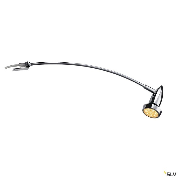 SLV - Spot sur tige intérieur chrome SLV DISPLAY ADL 50, GU10/QPAR51, 50W max - large