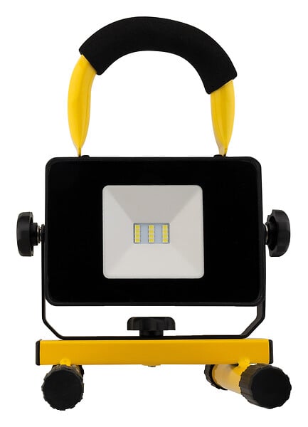 ZENITECH - Projecteur LED rechargeable de chantier 10W - jaune - Zenitech - large
