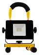 ZENITECH - Projecteur LED rechargeable de chantier 10W - jaune - Zenitech - vignette