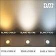 EUROPOLE - Encastré halogène ou LED MR16 GU10 230V 50W inox carré - vignette