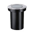 PAULMANN - Encastré de sol Floor Extérieur - Paulmann - 94390 - 230V - D.105mm - max.10W - GU10 - gradable - IP65 - Acier - vignette