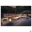 SLV - Borne extérieure SLV LISENNE, gris/verre fumé, E27 23W - Hauteur 70 cm - vignette