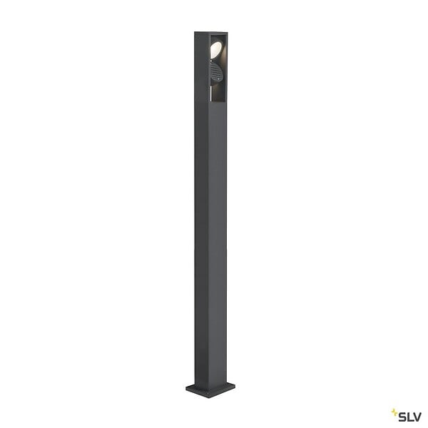 SLV - Borne extérieure SLV ESKINA FRAME 175 double avec LEDs intégrées, anthracite, Hauteur 175 cm - large