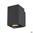 SLV - Applique extérieure SQUARE, carré, anthracite avec LED intégrée, 35W, 3000K/4000K, IP65 - Taille M - vignette