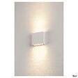 SLV - Applique extérieure SLV BIG QUAD UP/DOWN, blanc avec LED intégrée, 8,2W, 3000K, IP54 - vignette