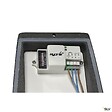 SLV - Applique extérieure SLV MERIDIAN BOX SENSOR, diffuseur opalescent anthracite, E27, 25W max, IP54, détecteur de mouvements - vignette