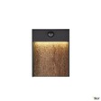 SLV - Applique extérieure SLV FLATT SENSOR, anthracite/imoitation bois, LED, 16W, détecteur de mouvements - vignette