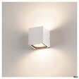 SLV - Applique extérieure SLV SITRA CUB, blanc, GX53/TCR-TSE, 2x 9W max, IP44 - vignette
