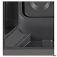 SLV - Plafonnier extérieur SLV QUADRULO, anthracite, avec LED intégrée, 7,5W, 3000K, IP55 - vignette