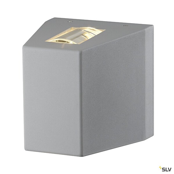 SLV - Applique extérieure SLV OUT-BEAM UP/DOWN, gris, LED intégrée, 18W, 3000K, IP44 - large