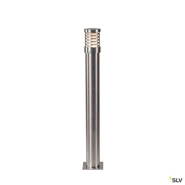 SLV - Borne extérieure SLV TRUST inox avec LED intégrée - Hauteur 60 cm - large