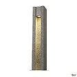 SLV - Borne extérieure SLV ARROCK SLOT, poivre et sel, GU10/LED GU10 51mm, 4W max, IP44, granite, inox 304 - vignette