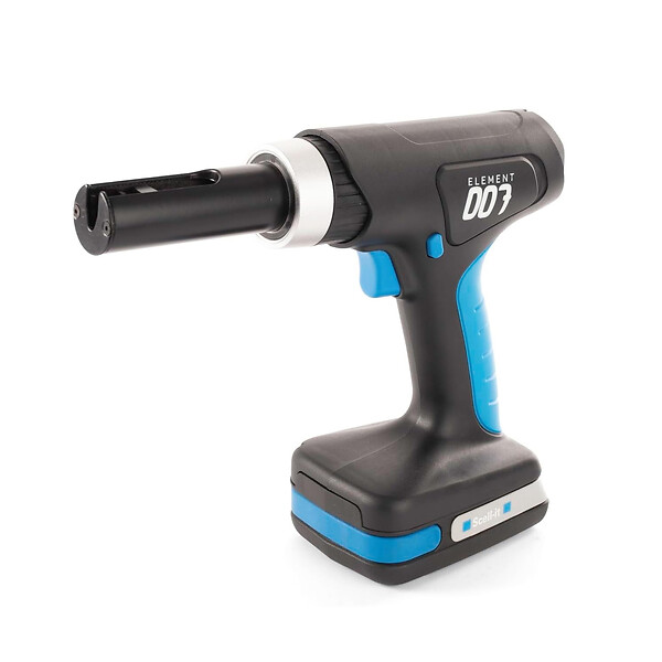 SCELL-IT - Outil de pose Scell-it ELEMENT E-007-1XBAT 18V Li-Ion 2Ah pour chevilles corps creux M4-M8 avec chargeur - large