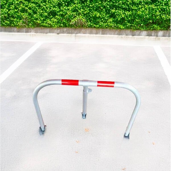 SECURY-T - Arceau parking manuel - Cadenas - Acier - Accessoires fournis - large