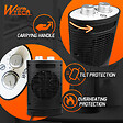 WARMTECH - Radiateur céramique oscillant 1500W - 2 puissances + ventilateur - Avec Thermostat - vignette
