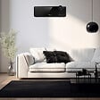 WARMTECH - Radiateur céramique mural oscillant 2000W avec façade en verre - vignette
