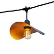 LUMISKY - Guirlande métal twist HAT 10 ampoules E27 6M - vignette