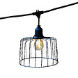 LUMISKY - Guirlande cage métal NEMA 10 ampoules E27 6M - vignette