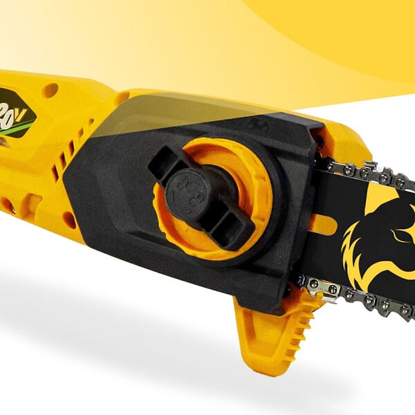 GARLAND - Élagueuse sans fil télescopique (batterie non incluse) Giraffe Keeper Garland 20V 290 F-V23 Jaune - large