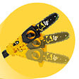 GARLAND - Élagueuse sans fil télescopique (batterie non incluse) Giraffe Keeper Garland 20V 290 F-V23 Jaune - vignette