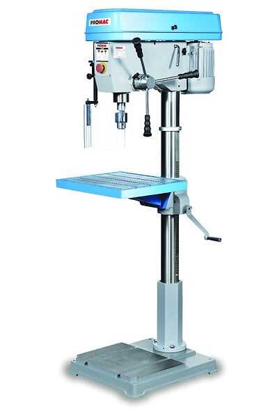 PRAMAC - Perceuse sur colonne 214AB Promac - 400 V - Capacité de perçage max 26 mm - TOOL FRANCE - 214AB - large