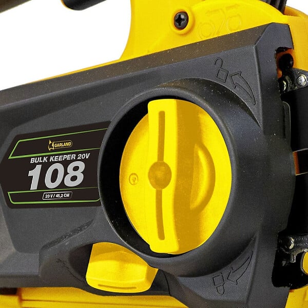 GARLAND - Tronçonneuse d'élagage à batterie GARLAND Bulk Keeper 20V 108-V23 Jaune - large