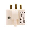 ZENITECH - Fiche DCL 2P+T boîte applique + point de centre Blanc - vignette